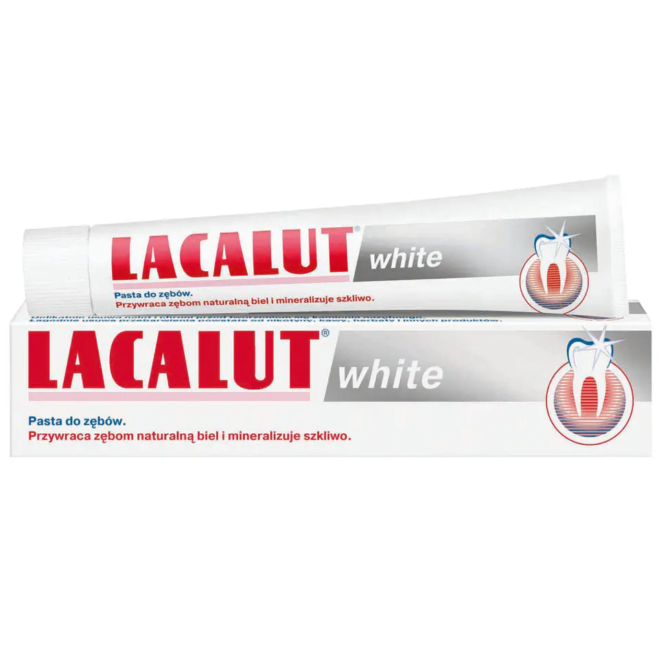 ⁨Lacalut White Whitening Toothpaste 75ml⁩ at Wasserman.eu