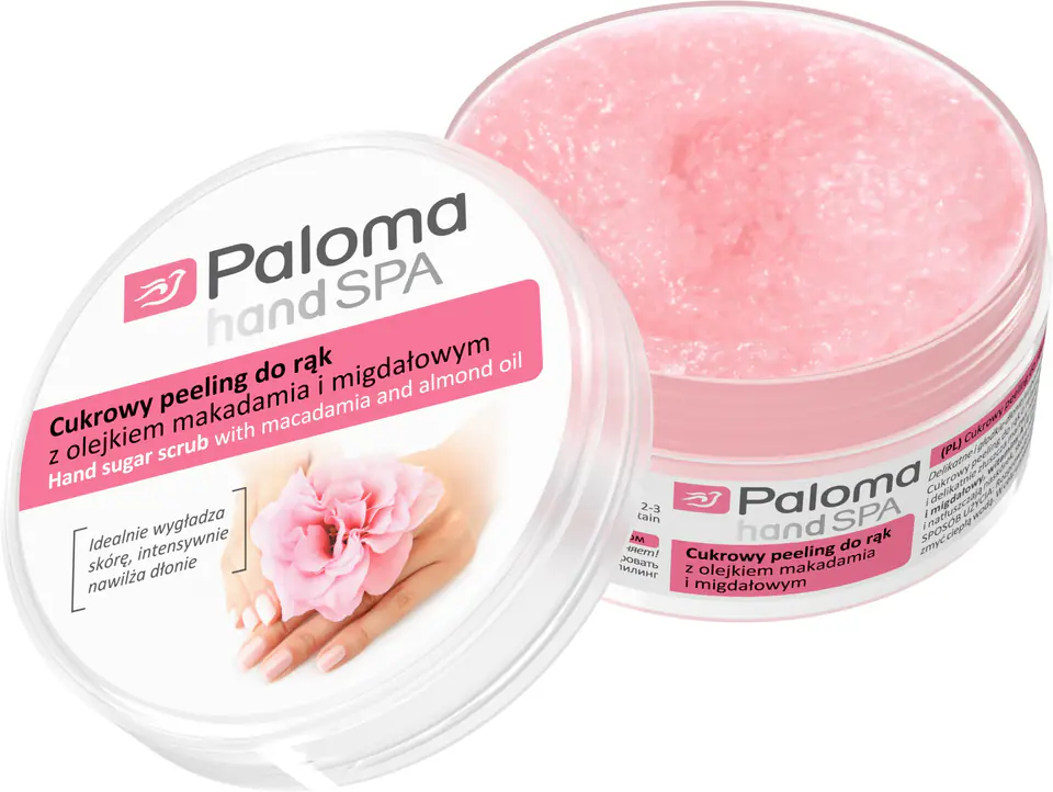 ⁨Paloma Hand Spa Cukrowy peeling do rąk⁩ w sklepie Wasserman.eu