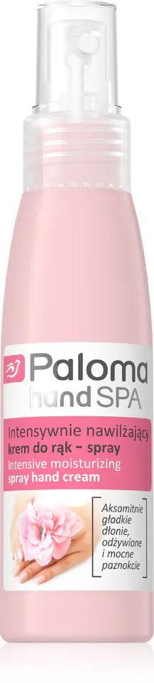 ⁨Paloma Hand Spa Intensywnie Nawilzający Krem do Rąk w Sprayu⁩ w sklepie Wasserman.eu