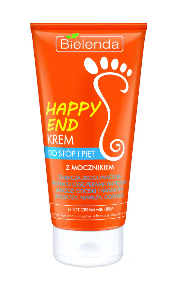 ⁨Bielenda Happy End Krem do pięt i stóp Zmiękczający z mocznikiem 125ml⁩ w sklepie Wasserman.eu