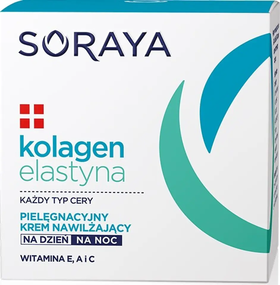 ⁨Soraya Kolagen Elastyna Przeciwzmarszczkowy Krem Tłusty 50ml⁩ w sklepie Wasserman.eu