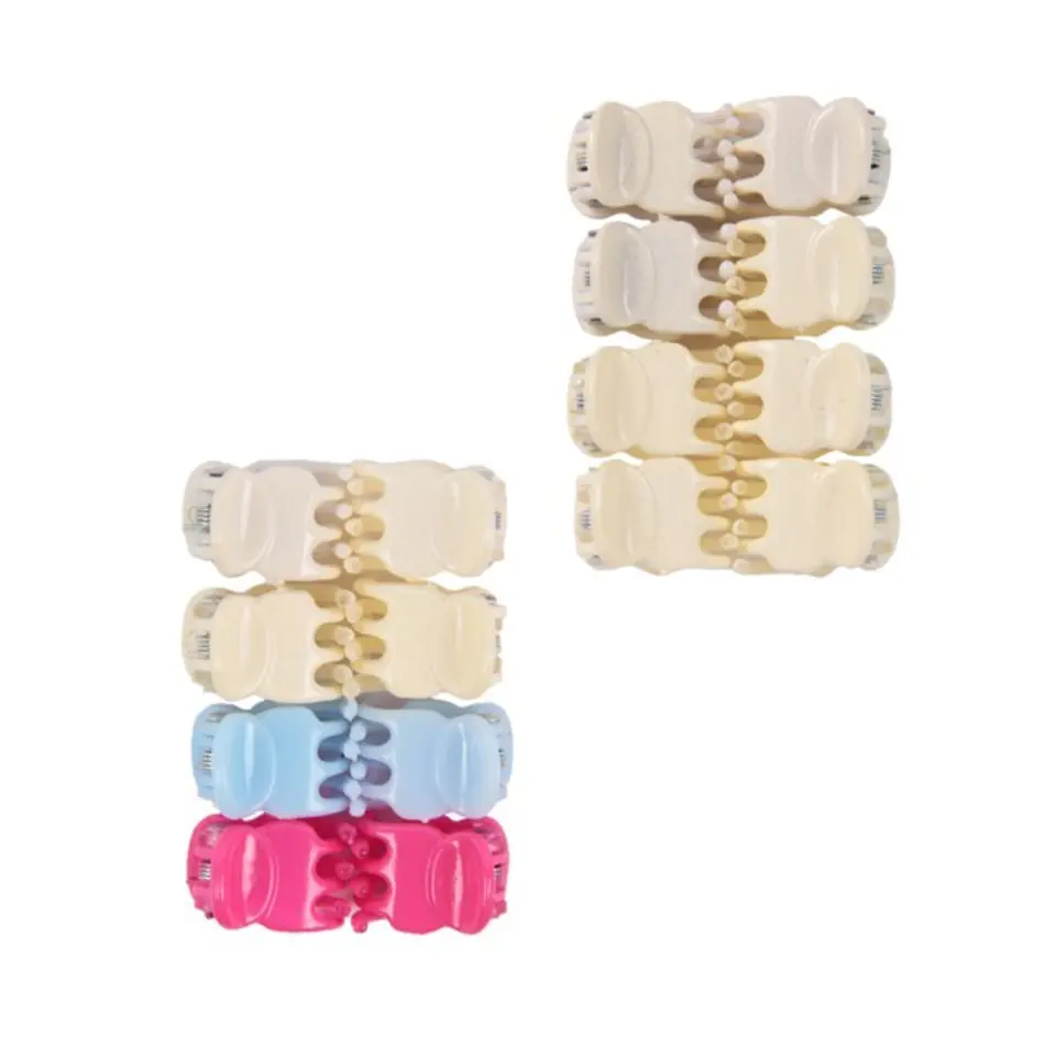 ⁨DONEGAL Colorful hair clips 8pcs⁩ at Wasserman.eu