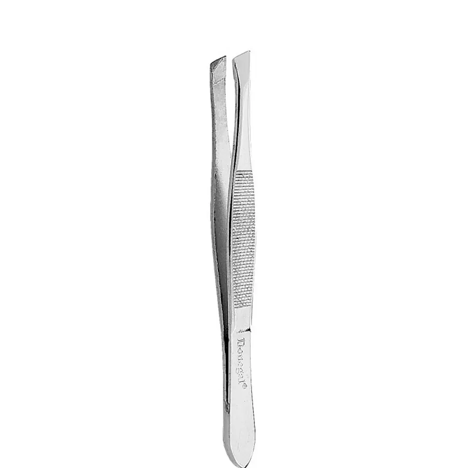 ⁨Donegal TWEEZERS KOSM. Slanted silver (9023)⁩ at Wasserman.eu