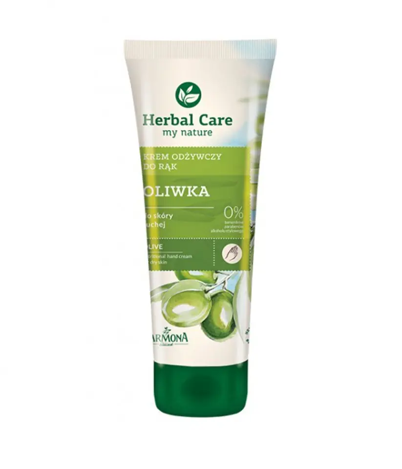 ⁨Farmona Herbal Care Oliwkowy krem odżywczy do rąk i paznokci 100ml⁩ w sklepie Wasserman.eu