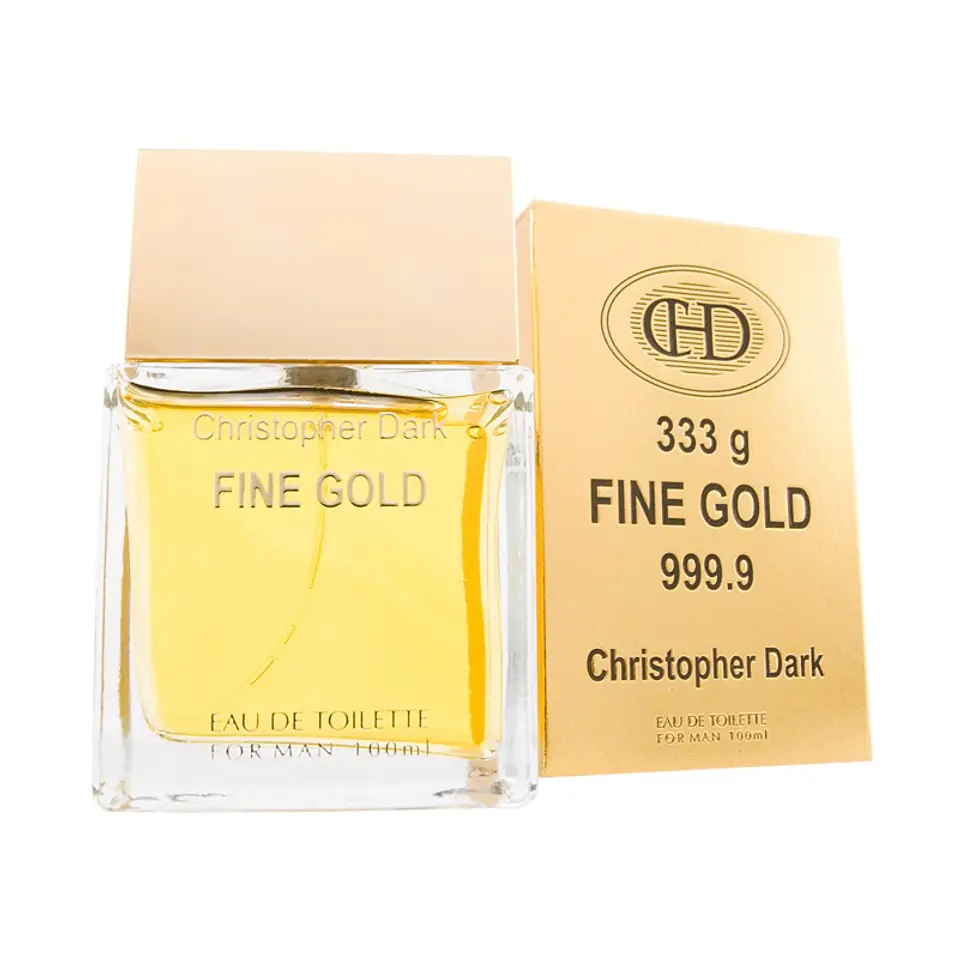 ⁨Christopher DarkMen Fine Gold  Woda toaletowa  100ml⁩ w sklepie Wasserman.eu