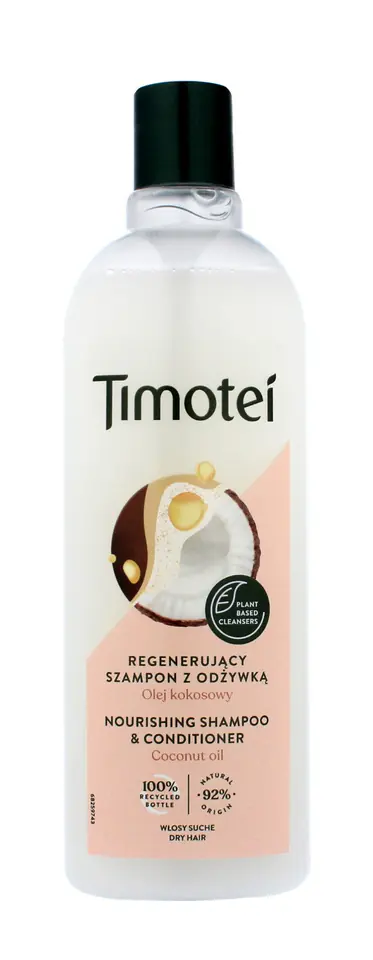 ⁨Timotei Szampon z odżywką 2w1 Intensywna pielęgnacja 400ml⁩ w sklepie Wasserman.eu