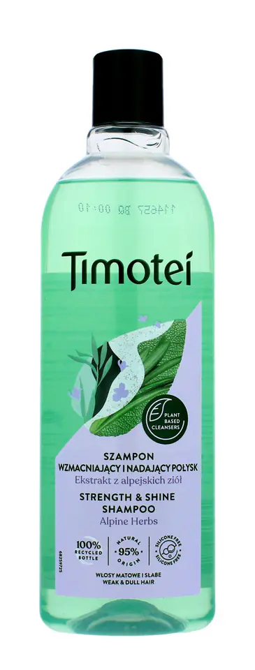 ⁨Timotei Shampoo Power and Shine 400ml⁩ at Wasserman.eu