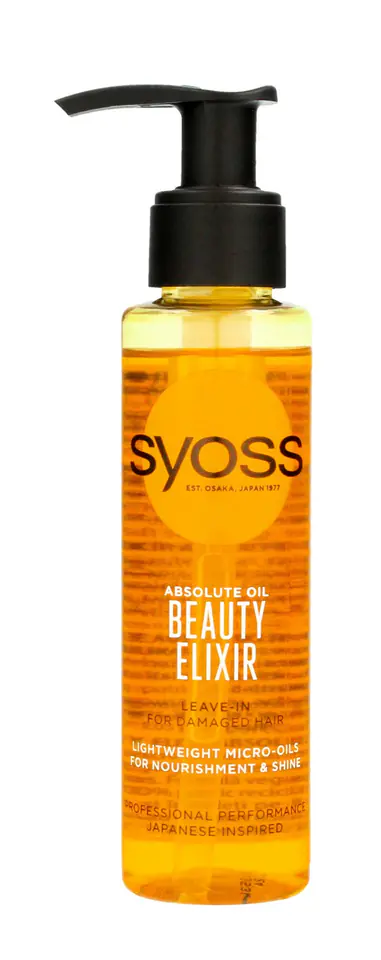 ⁨Schwarzkopf Syoss Eliksir Piękności z Olejkiem Absolutnym  100ml⁩ w sklepie Wasserman.eu