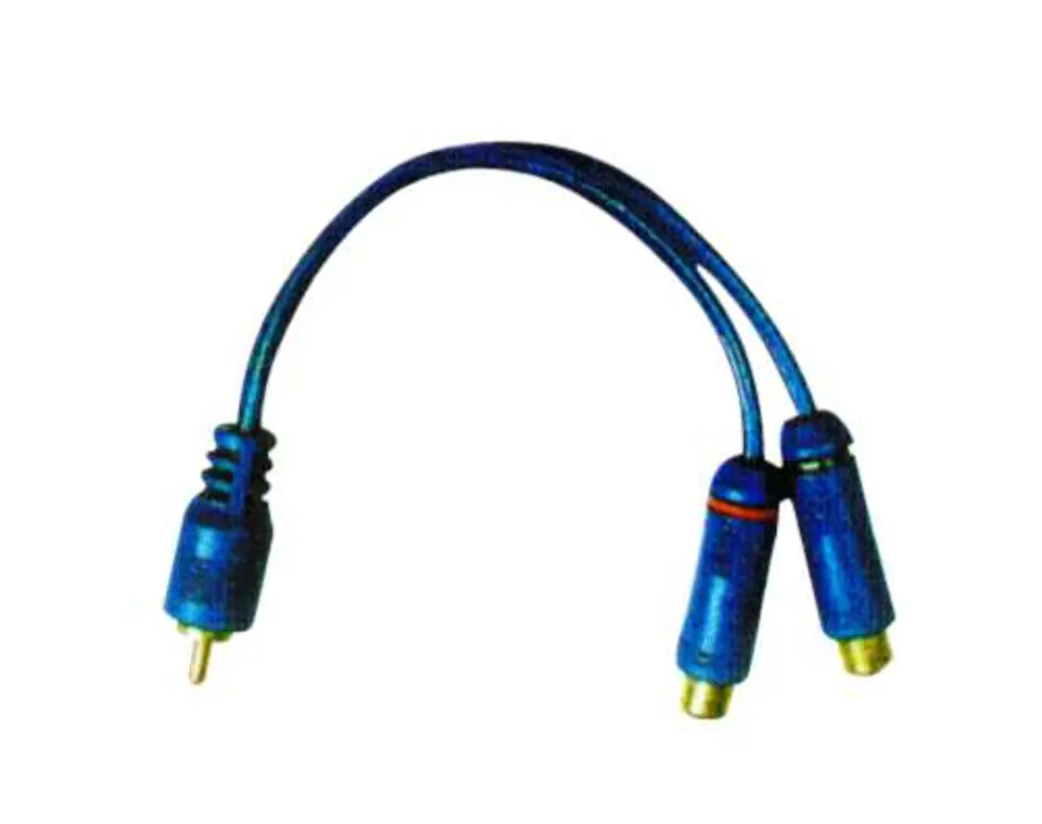 KPO2615 Kabel 1 x Cinch-Stecker - 2 Cinch-Buchsen 0,2m im Wasserman.eu