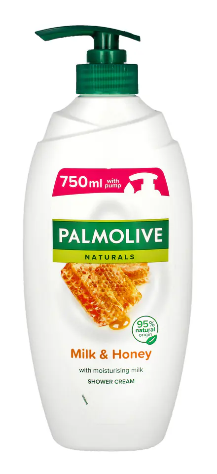 ⁨Palmolive Shower Gel Milk and Honey 750ml⁩ at Wasserman.eu