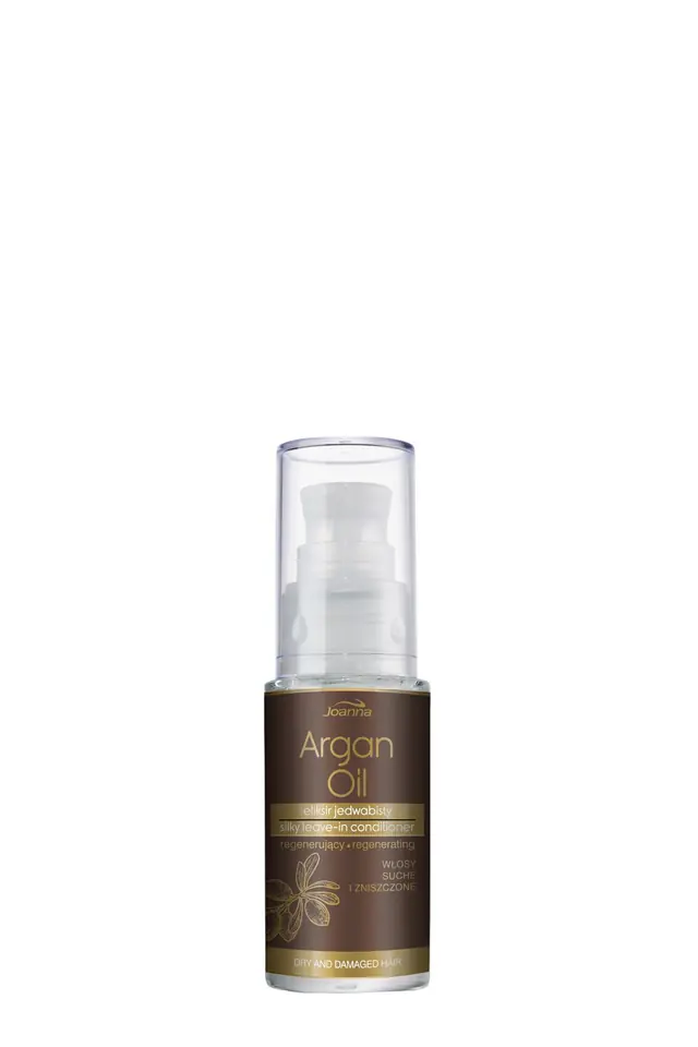 ⁨Joanna Regenerating Silky Elixir with Argan Oil Dry and Damaged Hair 30 ml⁩ at Wasserman.eu