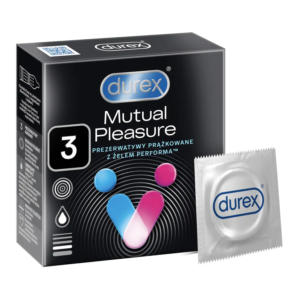 ⁨Durex Prezerwatywy Performax Intense 3 szt⁩ w sklepie Wasserman.eu