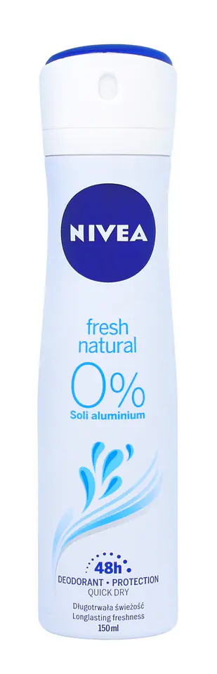 ⁨Nivea Dezodorant FRESH NATURAL spray damski 150ml⁩ w sklepie Wasserman.eu