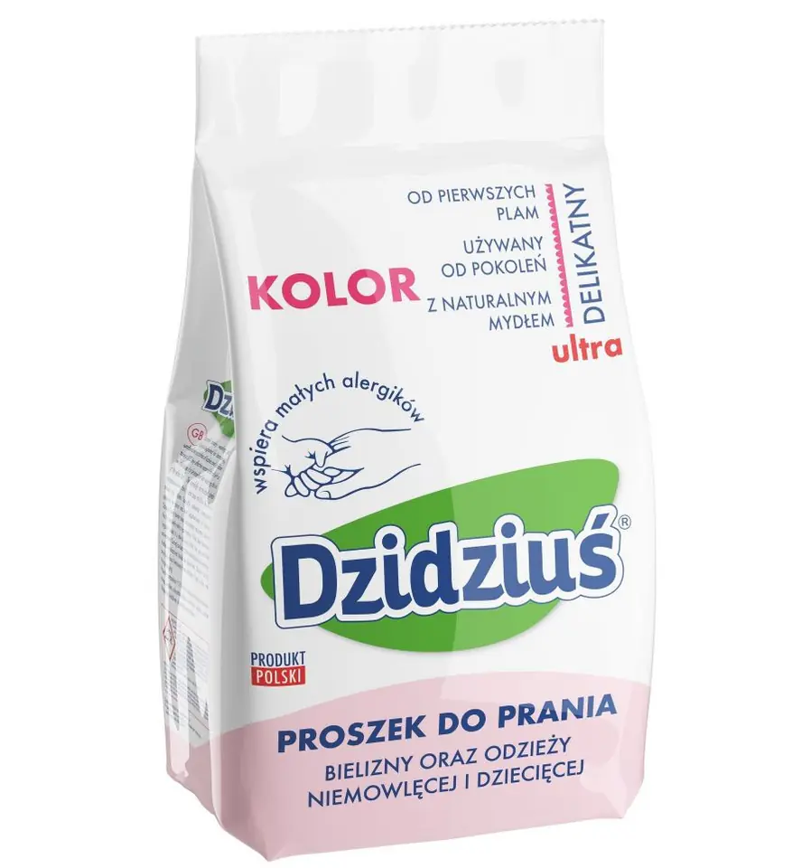 ⁨Dzidziuś Proszek do prania bielizny, odzieży niemowlęcej Kolor 1,5kg⁩ w sklepie Wasserman.eu