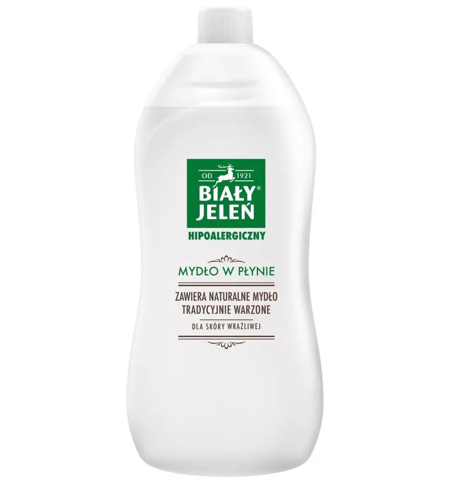 ⁨White Deer Hypoallergenic Liquid Soap Stock 1l⁩ at Wasserman.eu