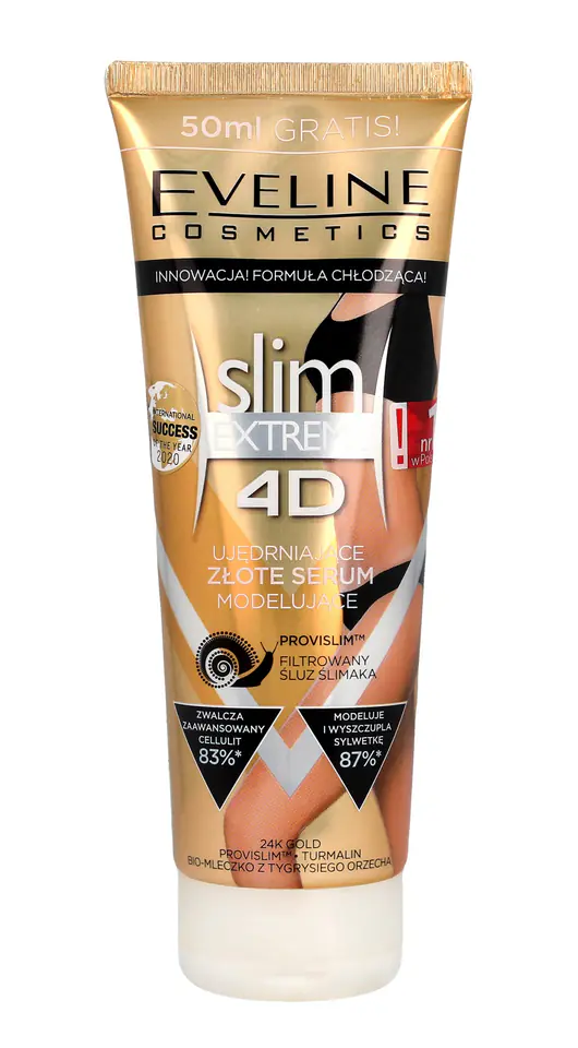 ⁨Eveline 4D slim EXTREME Golden anti-cellulite serum⁩ at Wasserman.eu