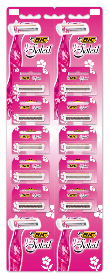 ⁨Bic Razor Miss Soleil disposable on tape 10pcs⁩ at Wasserman.eu