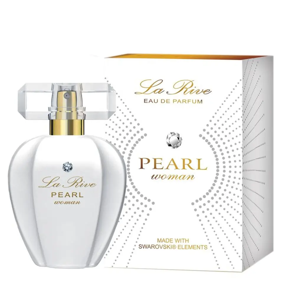 ⁨La Rive for Woman Pearl Eau de Parfum 75ml with Swarovski crystal⁩ at Wasserman.eu