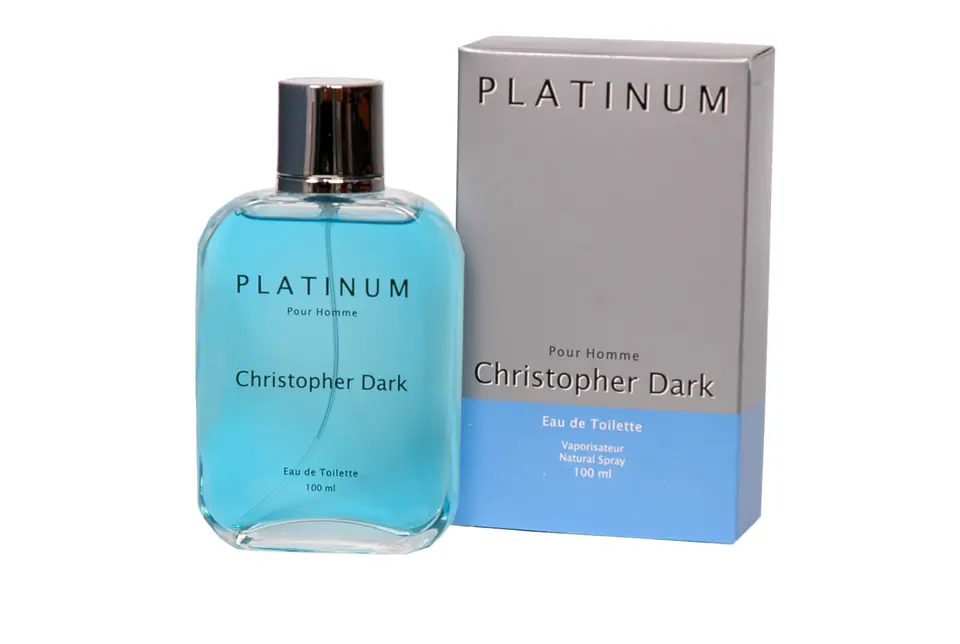 ⁨Christopher Dark Men Platinum Woda Toaletowa 100ml⁩ w sklepie Wasserman.eu