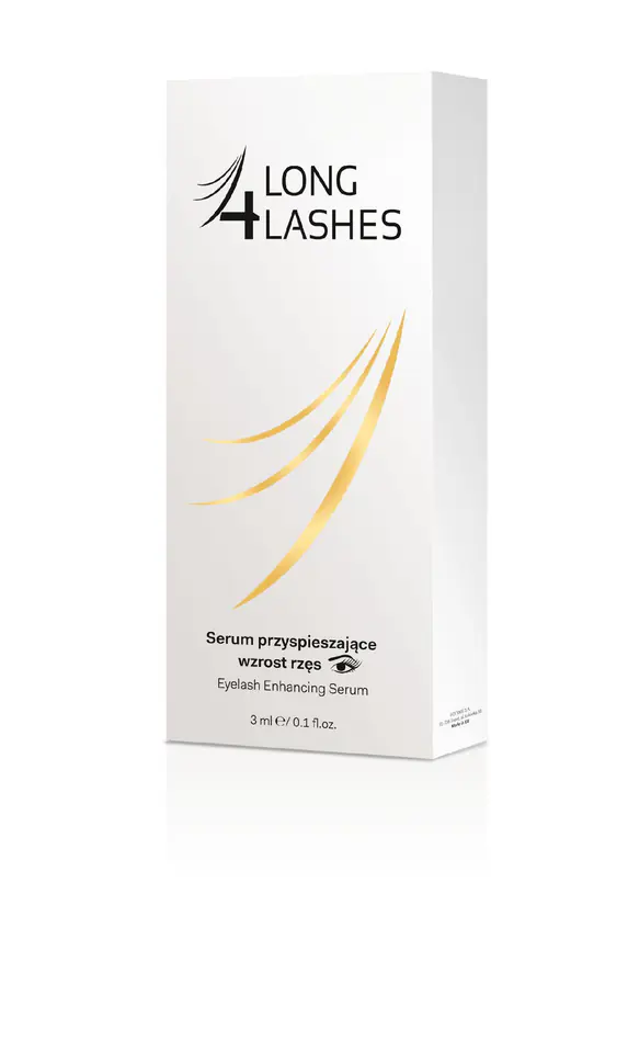 ⁨Long 4 Lashes Serum accelerating eyelash growth 3ml⁩ at Wasserman.eu