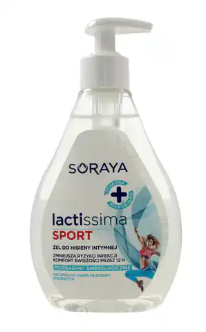 ⁨Soraya Intimate hygiene gel Lactissima Sport 300ml⁩ at Wasserman.eu