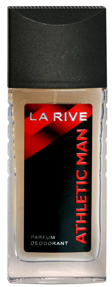 ⁨La Rive for Men Athletic Man Deodorant in atomizer 80ml⁩ at Wasserman.eu