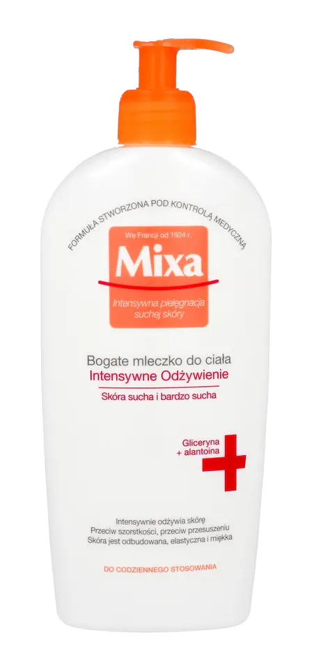 ⁨Mixa Mleczko do ciała odżywcze 400ml⁩ w sklepie Wasserman.eu