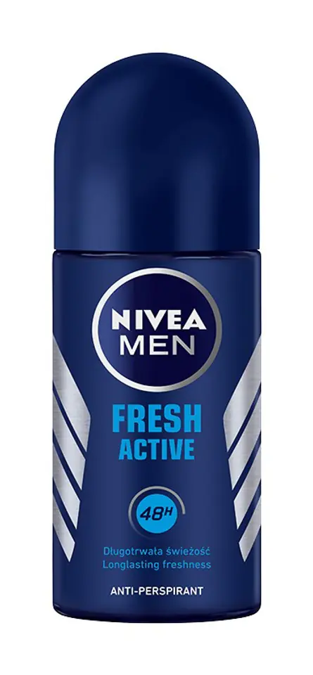 ⁨Nivea Men Antyperspirant Fresh Active roll-on męski  50ml⁩ w sklepie Wasserman.eu