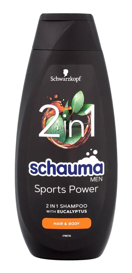 ⁨Schwarzkopf Schauma Sports For Men Hair Shampoo 400ml⁩ at Wasserman.eu