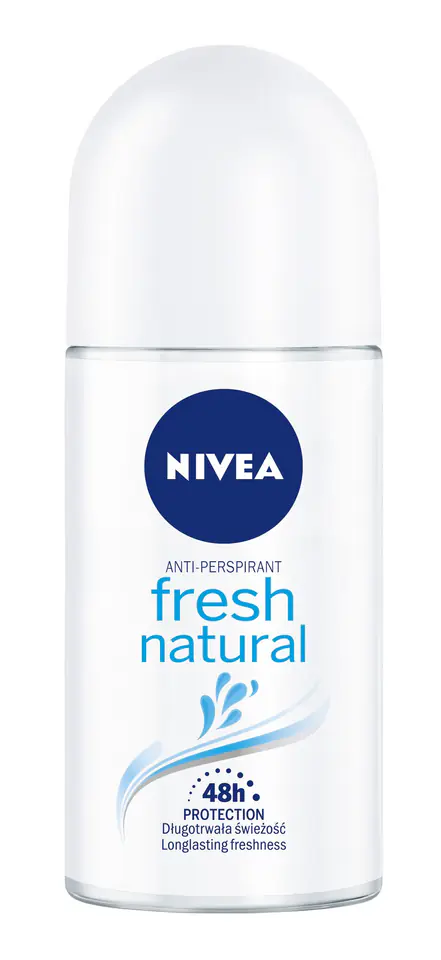 ⁨Nivea Antiperspirant FRESH NATURAL roll-on women 50ml⁩ at Wasserman.eu