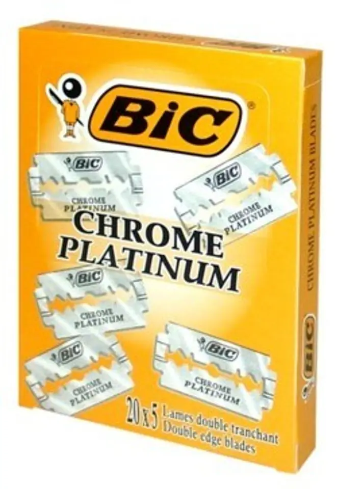 ⁨Bic Żyletki Chrome Platinum 1op-20sztx5⁩ w sklepie Wasserman.eu
