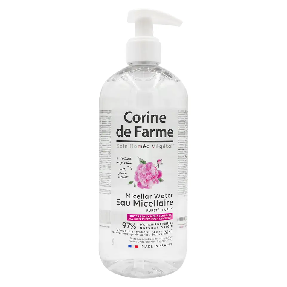 ⁨Corine de Farme HBV Płyn micelarny do demakijażu 500ml⁩ w sklepie Wasserman.eu