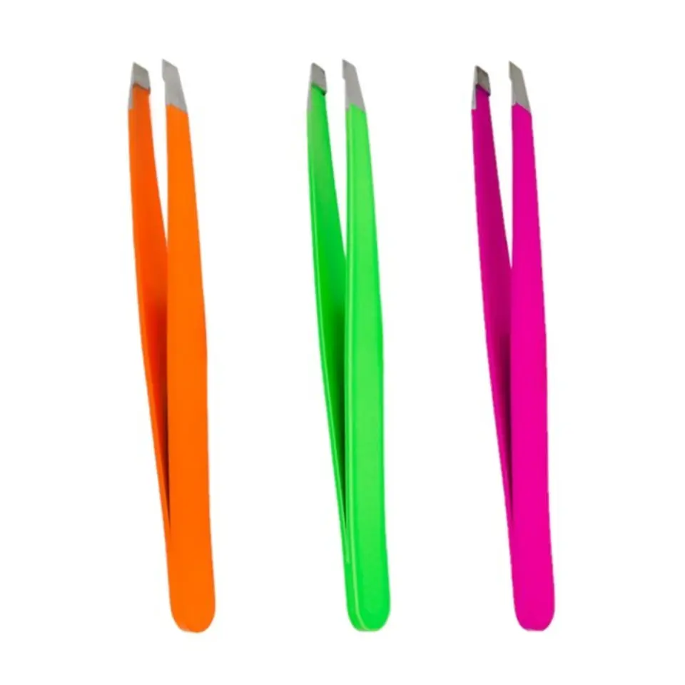 ⁨Donegal TWEEZERS KOSM. oblique Neon Show color mix 1pcs⁩ at Wasserman.eu