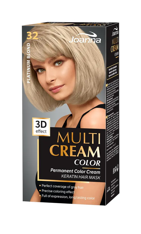 ⁨Joanna Multi Cream Color Paint No. 32 Platinum Blond⁩ at Wasserman.eu