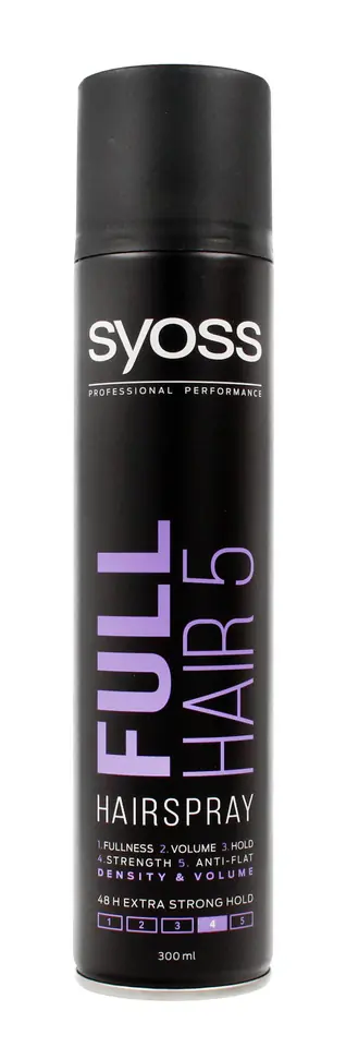 ⁨Schwarzkopf Syoss Full Hair 5D Hairspray 300 ml⁩ at Wasserman.eu