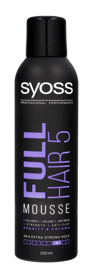 ⁨Schwarzkopf Syoss Full Hair 5D Pianka do włosów 250 ml⁩ w sklepie Wasserman.eu