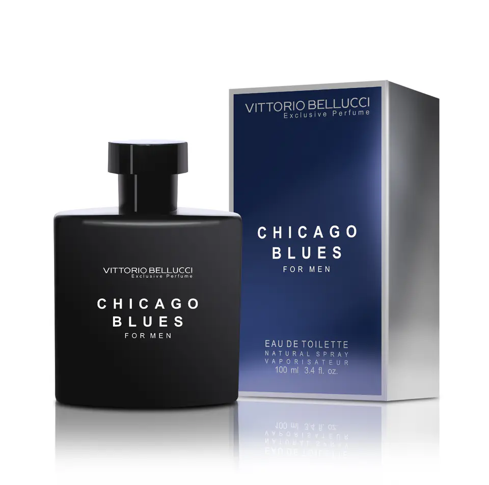 ⁨Vittorio Bellucci Woda toaletowa 07 - Chicago Blues 100ml⁩ w sklepie Wasserman.eu