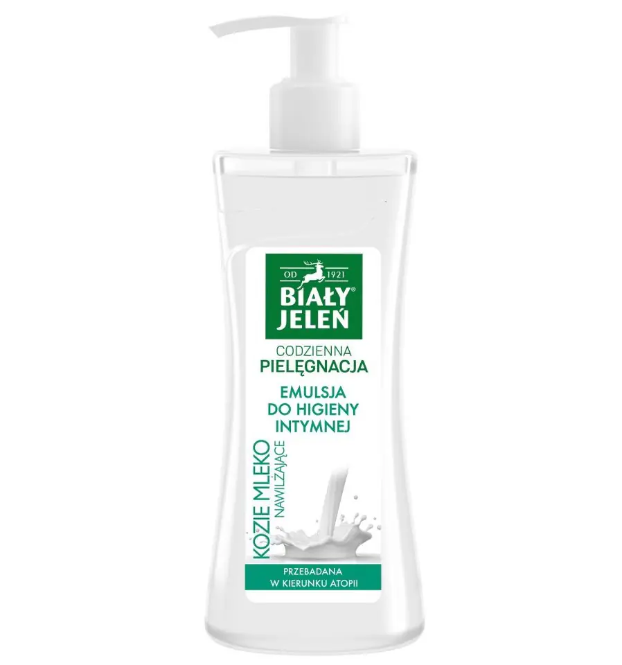 ⁨White Deer Intimate Hygiene Emulsion Hypoallergenic Goat Milk 265ml⁩ at Wasserman.eu