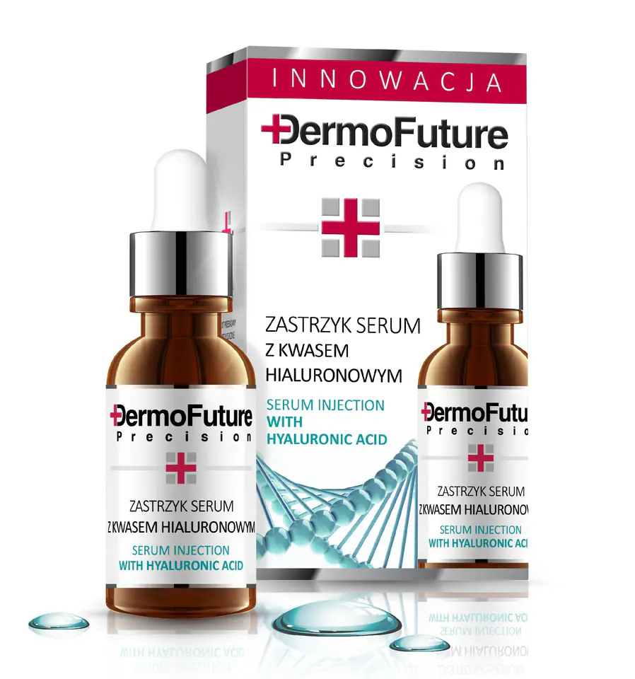 ⁨Dermofuture Precision Injection-Serum with Hyaluronic Acid 20ml⁩ at Wasserman.eu