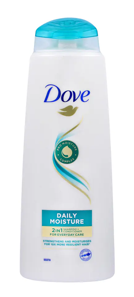 ⁨DOVE Daily Moisture Szampon i odżywka do włosów 2w1 400 ml⁩ w sklepie Wasserman.eu