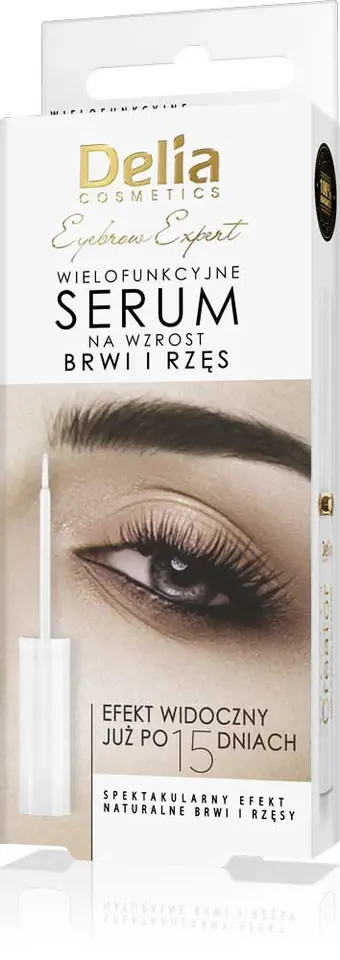 ⁨Delia Cosmetics Odżywka stymulująca wzrost rzęs i brwi 10ml⁩ w sklepie Wasserman.eu