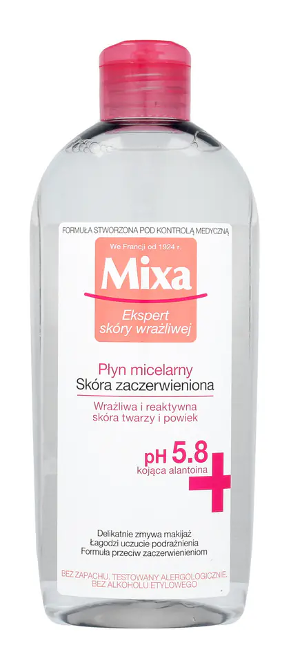 ⁨Mixa Micellar liquid for reddened skin 400ml⁩ at Wasserman.eu