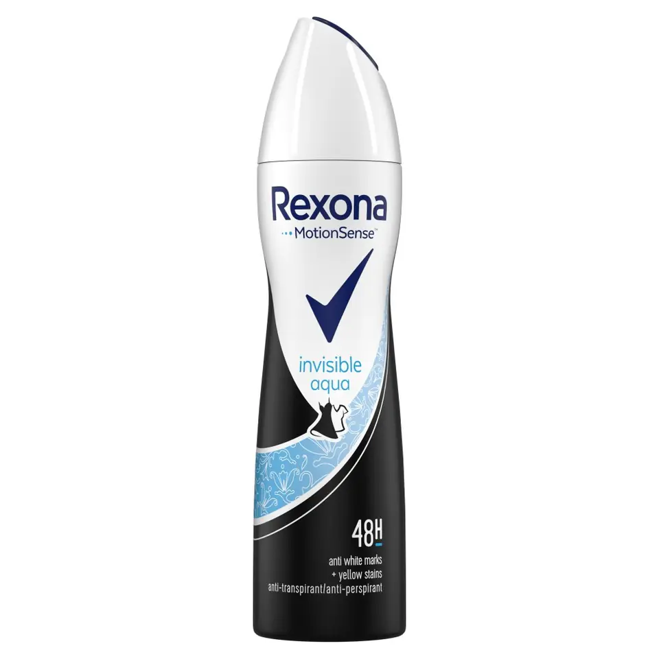 ⁨REXONA Invisible Aqua Antyperspirant damski w sprayu 150 ml⁩ w sklepie Wasserman.eu