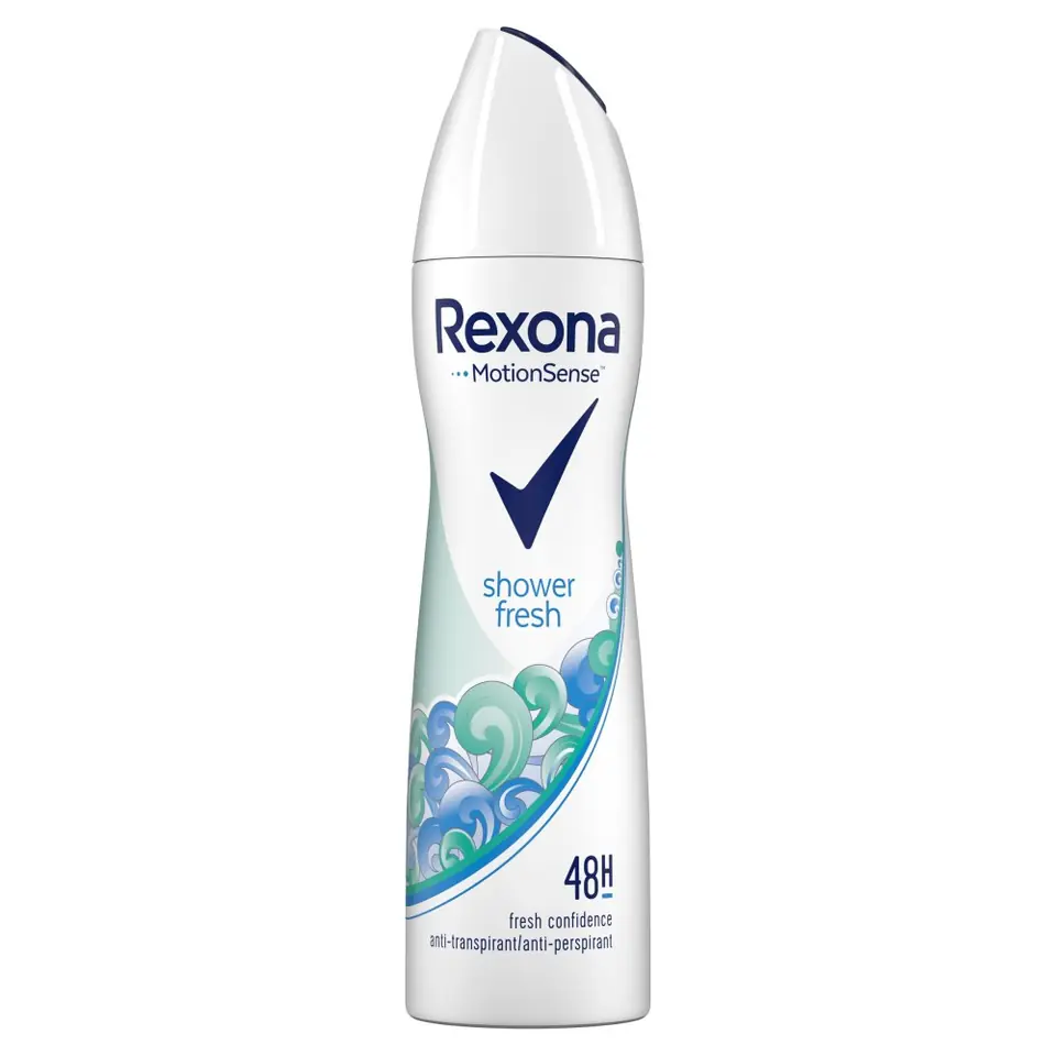 ⁨REXONA Shower Fresh Antyperspirant damski w sprayu 150 ml⁩ w sklepie Wasserman.eu