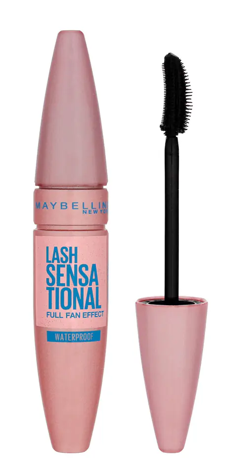 ⁨Maybelline Mascara Lash Sensational Very Black wodoodporna 9.5ml⁩ w sklepie Wasserman.eu