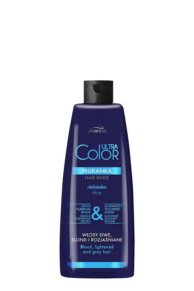 ⁨Joanna Ultra Color System Płukanka do włosów niebieska 150ml⁩ w sklepie Wasserman.eu