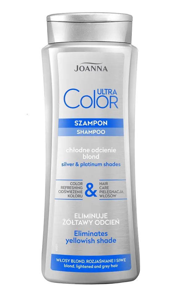 ⁨Joanna Ultra Color System Szampon Chłodne Odcienie Blond400ml⁩ w sklepie Wasserman.eu