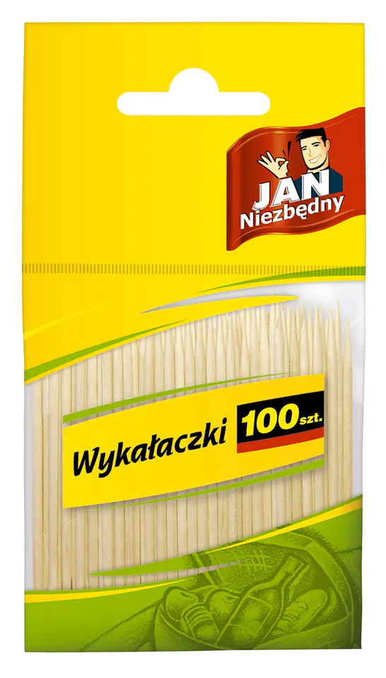⁨Sarantis Jan Essential Toothpicks in bag 1 op.-100pcs⁩ at Wasserman.eu