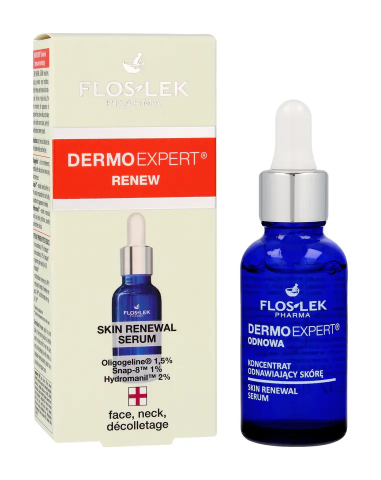 ⁨Floslek Pharma Dermo Expert Koncentrat odnawiający skórę 30ml⁩ w sklepie Wasserman.eu