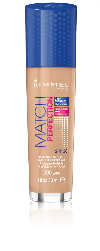 ⁨Rimmel Podkład Match Perfection nr 300 sand 30ml⁩ w sklepie Wasserman.eu